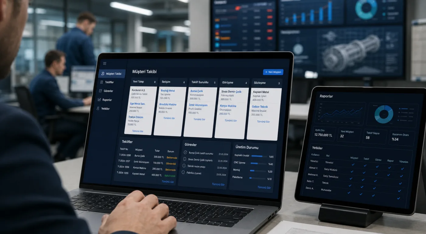 CRM ve Satış Takibi